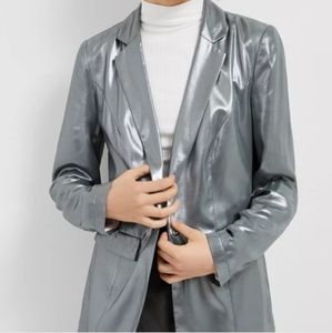 Anthropologie Maeve Zada Metallic Blazer, Size 6